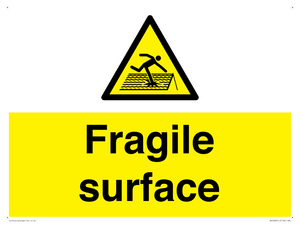 Fragile surface